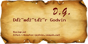 Dömötör Godvin névjegykártya
